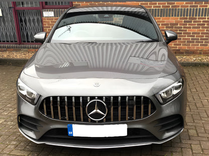 Front Grille GT Panamericana (for 2018-2022) for Mercedes A-сlass W177 2018- - image 3