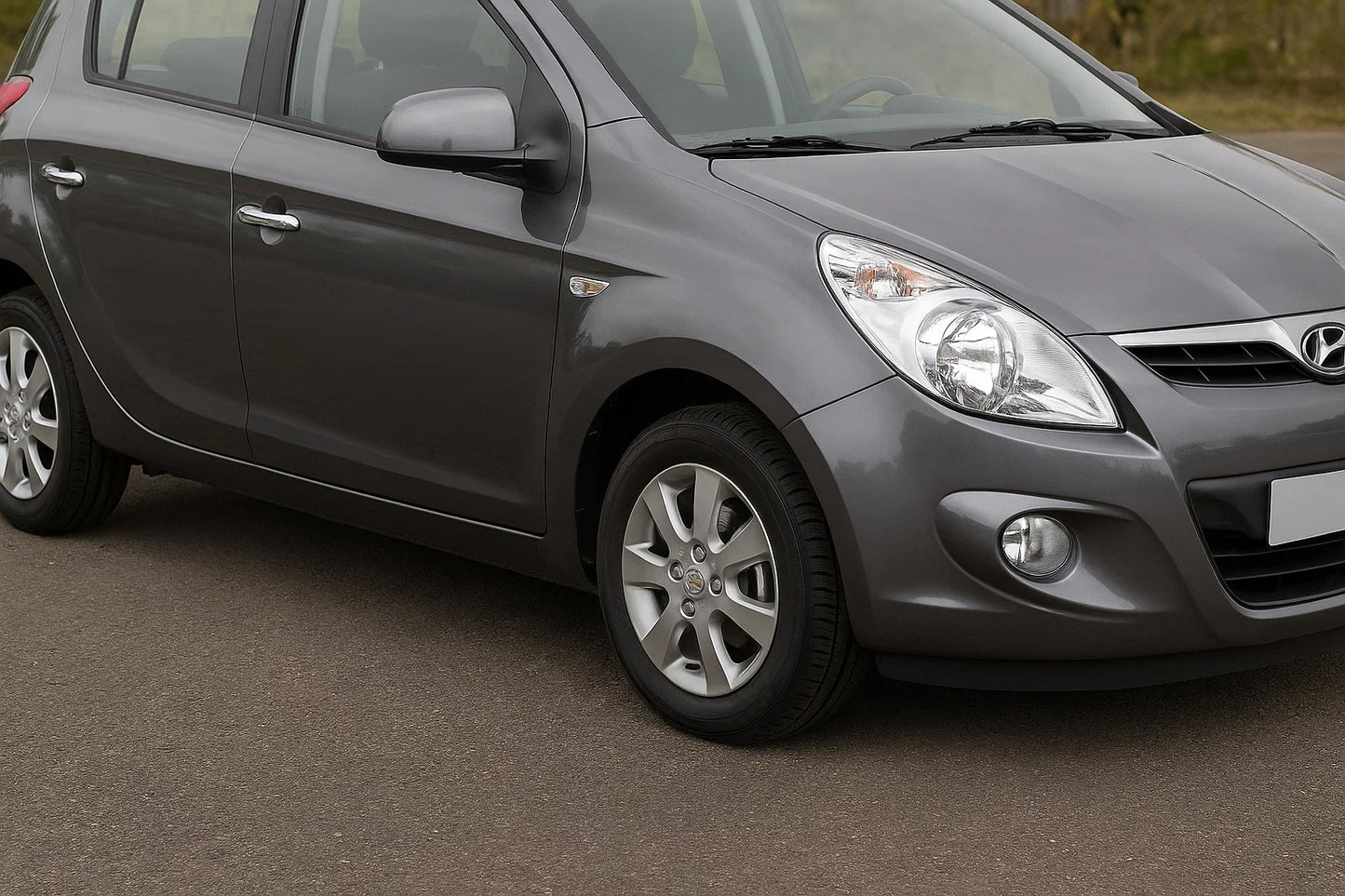 Chrome Door Handle Covers (4 pcs, Stainless Steel) for Hyundai I-20 2008-2012 - image 2