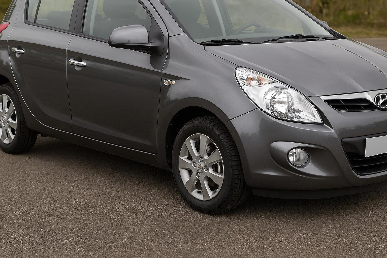 Chrome Door Handle Covers (4 pcs, Stainless Steel) for Hyundai I-20 2008-2012 - image 2