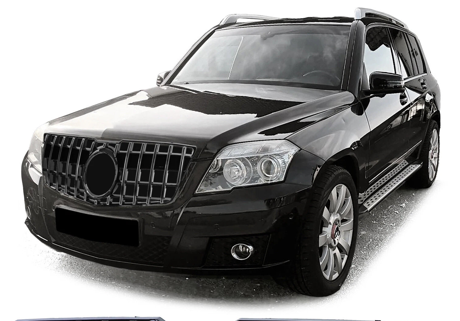 Front Grille GT Panamericana (2009-2012) for Mercedes GLK сlass X204 2008-2015 - image 3