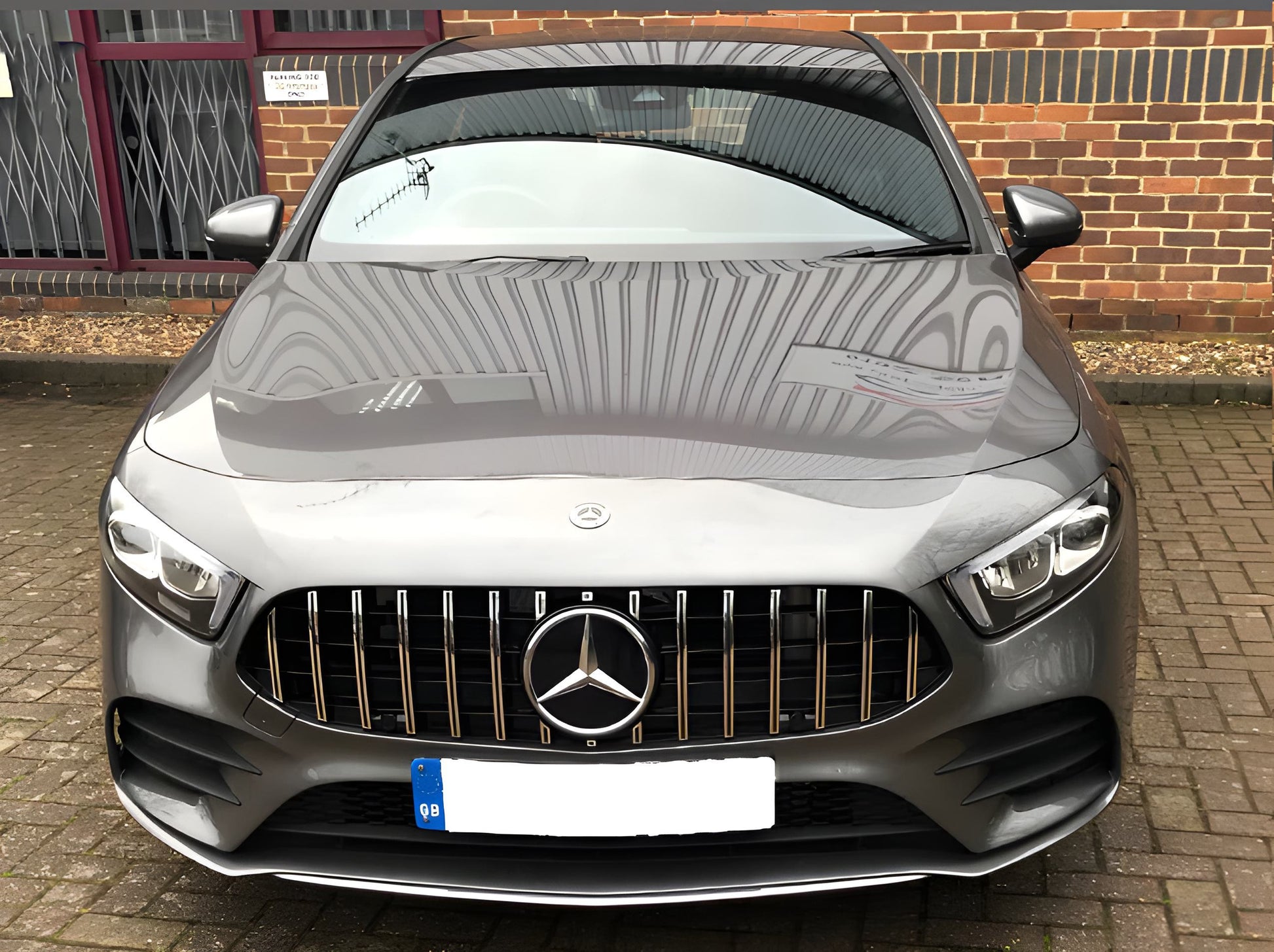 Front Grille GT Panamericana (for 2018-2022) for Mercedes A-сlass W177 2018- - image 3