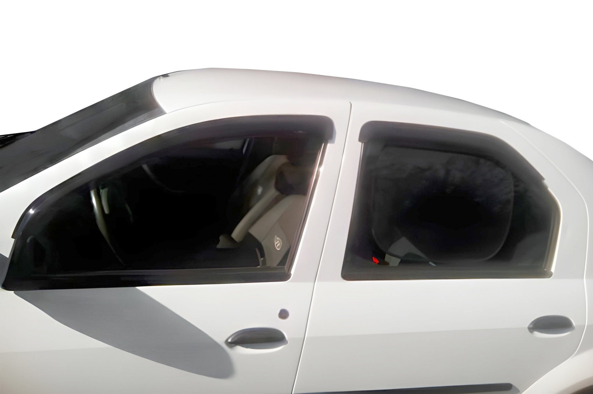 Window Deflectors (4 pcs, HIC) for Dacia Logan I 2008-2012 - image 1