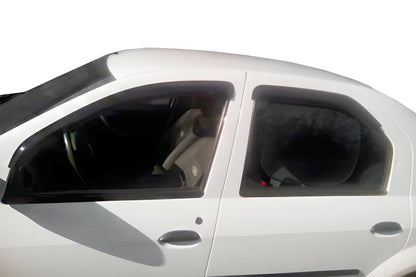 Window Deflectors (4 pcs, HIC) for Dacia Logan I 2008-2012 - image 1
