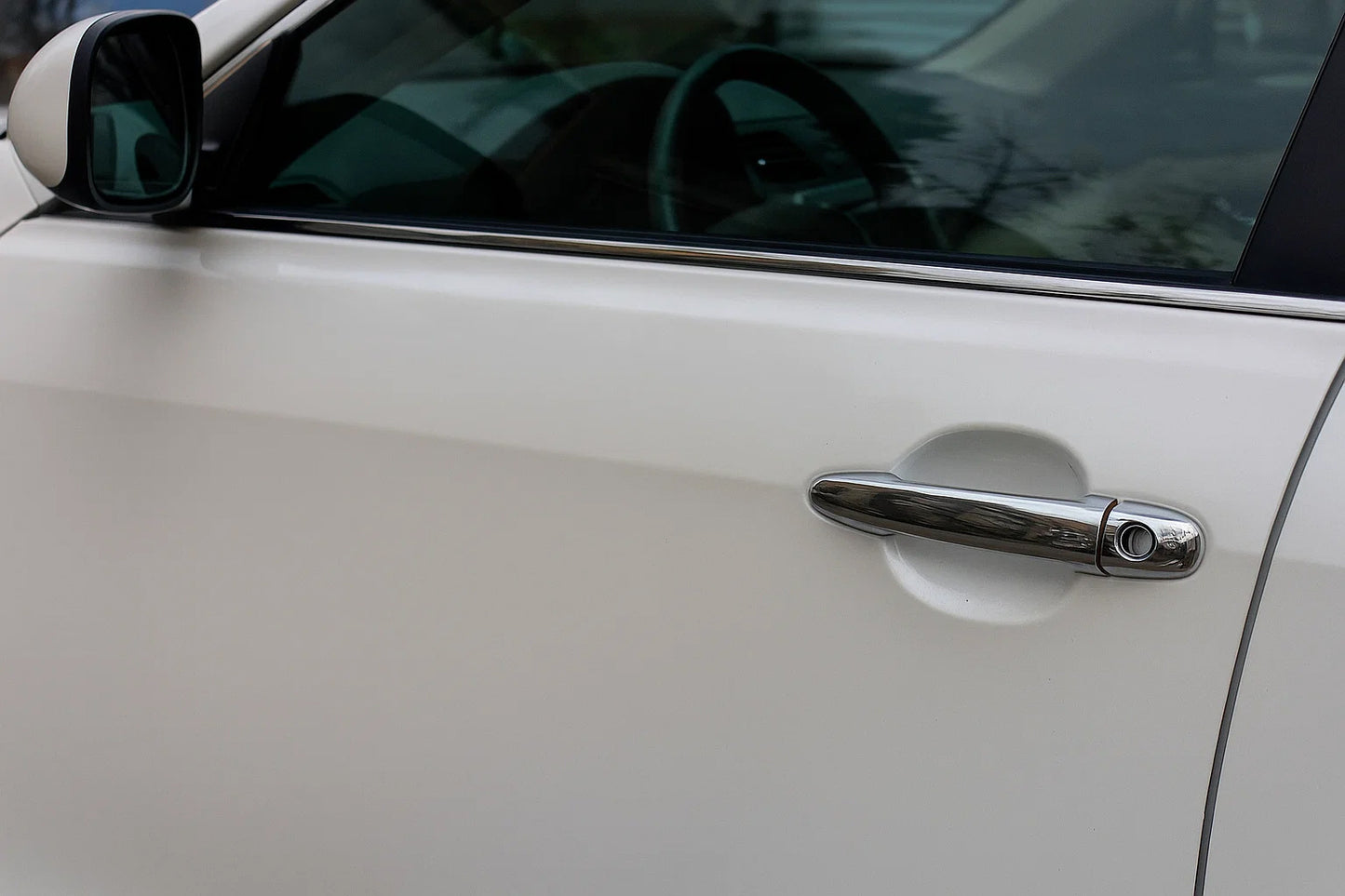 Chrome Door Handle Covers (4 pcs, Stainless Steel) for Toyota Camry 2006-2011 - image 1