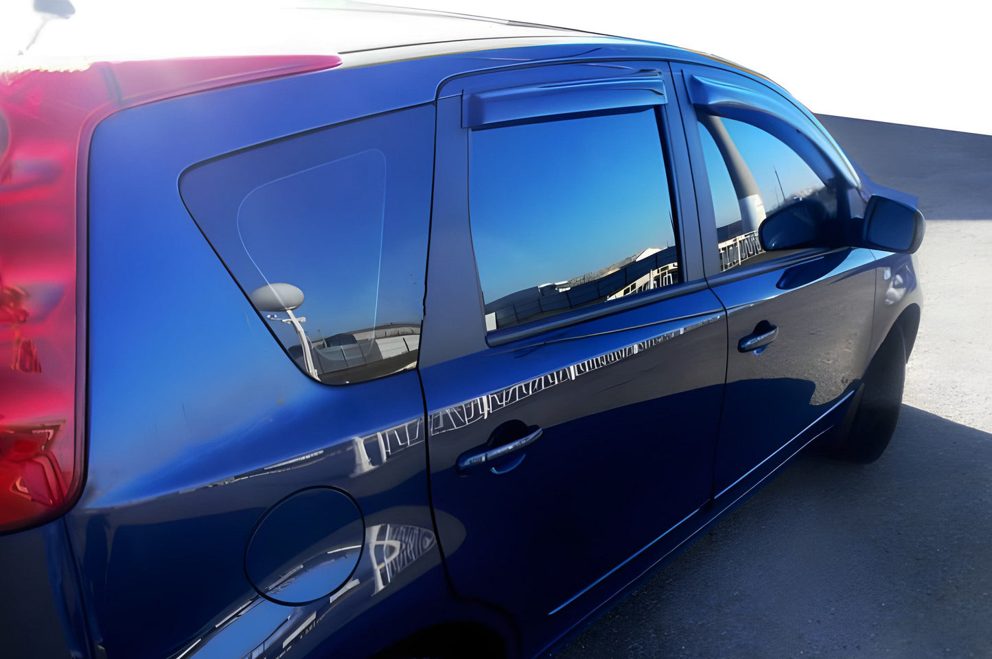 Window Deflectors (4 pcs, HIC) for Nissan Note 2004-2012 - image 1
