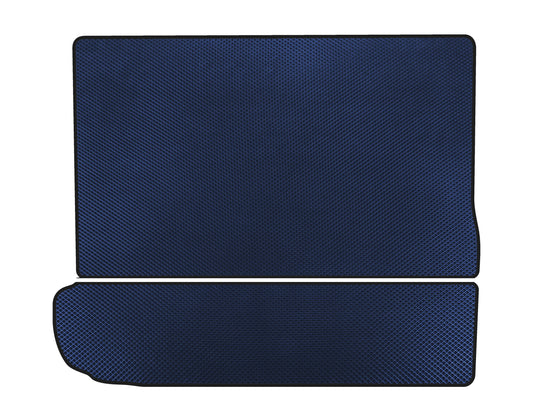 EVA trunk mat (folded 3rd row, Blue) for Citroen C-4 Picasso 2013-2022 - image 1