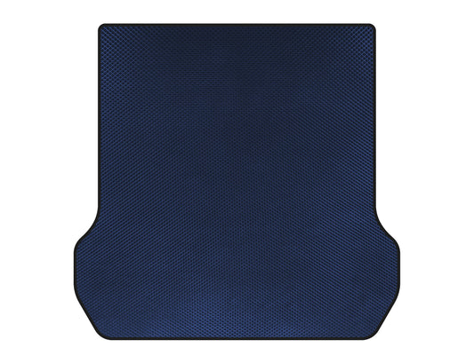 EVA Trunk Mat (up to 2nd row, 2003-2005, 7-seater, Blue) for Opel Zafira A 1998-2005 - image 1