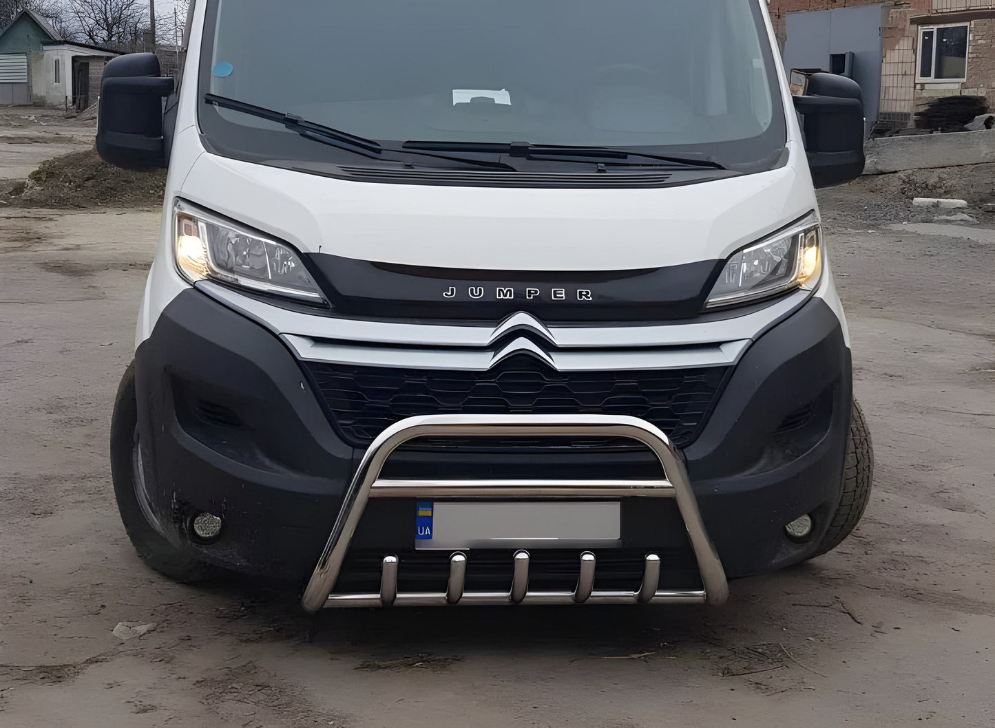 Front Bar WT003 (Stainless Steel) for Fiat Ducato 2006-2025 - image 1