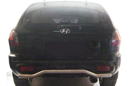 Rear Bar AK004 (Stainless Steel) for Hyundai Santa Fe 1 2000-2006 - image 1