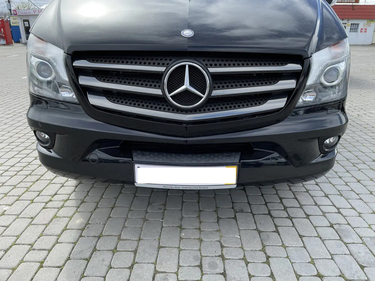 Grille Covers BlackChrome (2013↗, Stainless Steel) for Mercedes Sprinter W906 2006-2018 - image 3