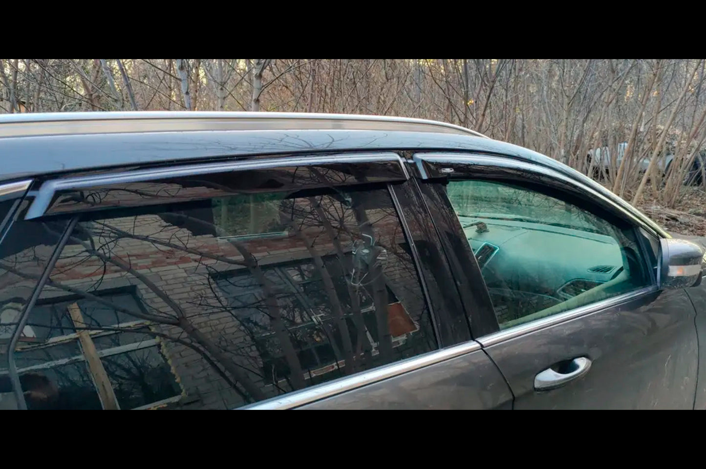 Window Deflectors (4 pcs, HIC) for Ford Edge 2014-2024 - image 2