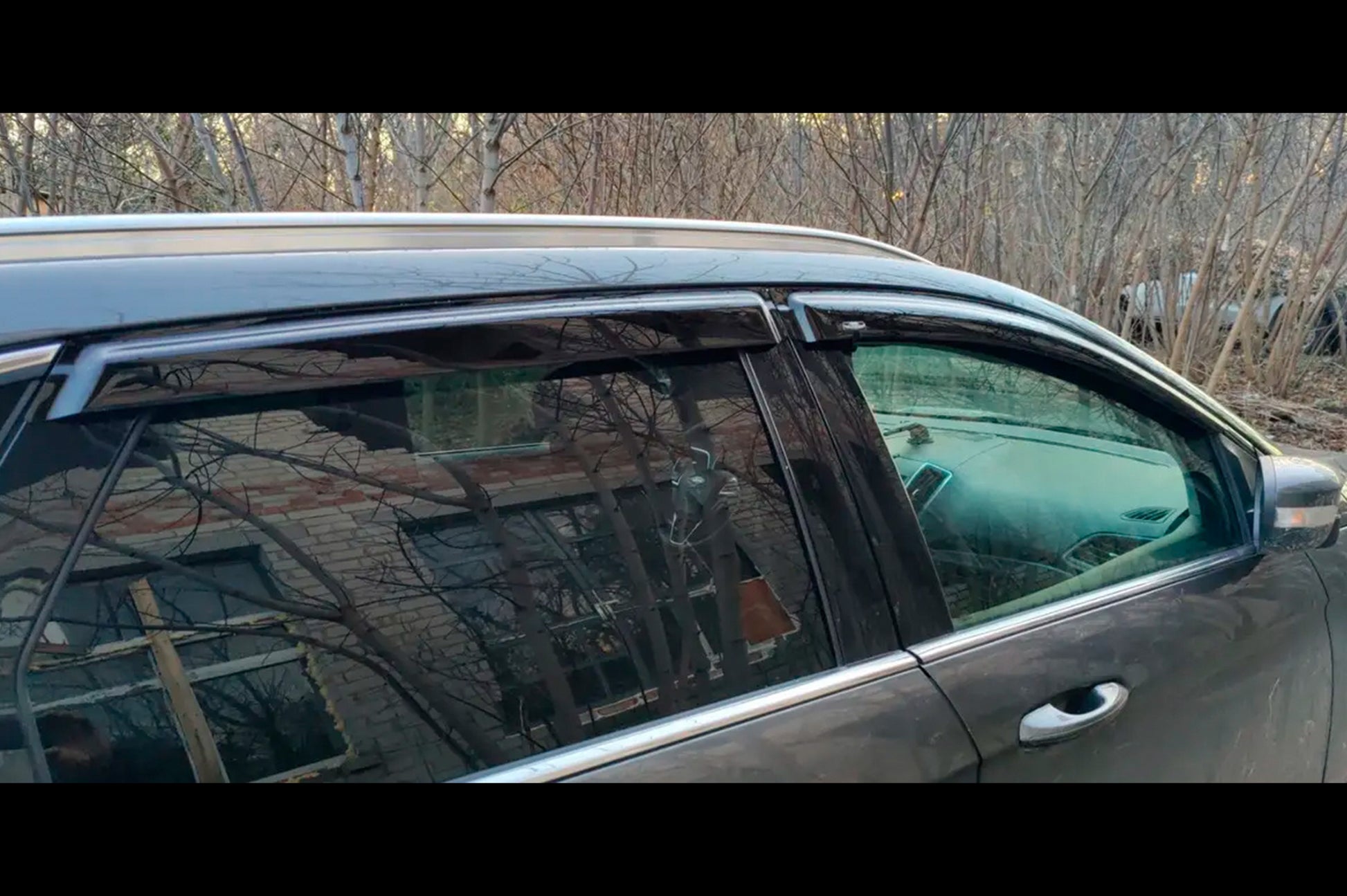 Window Deflectors (4 pcs, HIC) for Ford Edge 2014-2024 - image 2