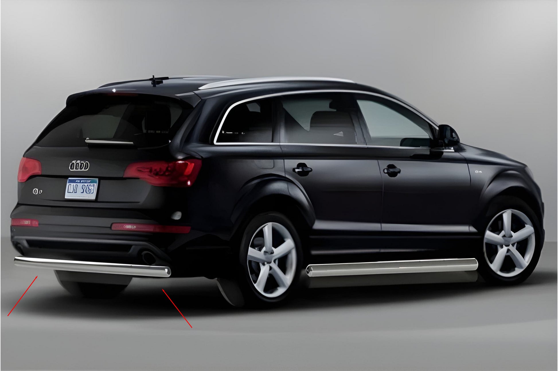 Rear Guard AK002 (Stainless Steel) for Audi Q7 2005-2015 - image 1
