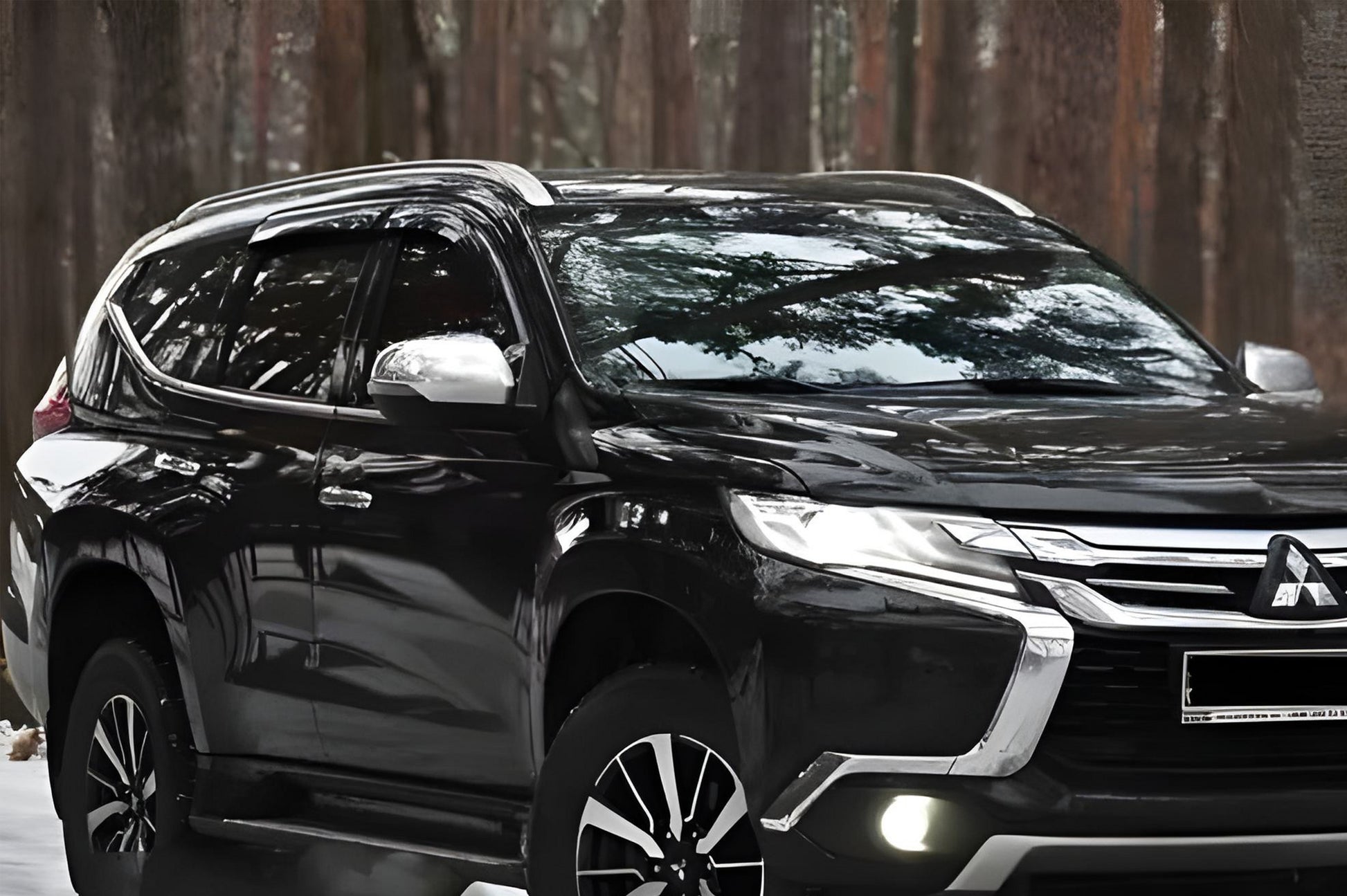 Window Deflectors (4 pcs, HIC) for Mitsubishi Pajero Sport 2015- - image 7