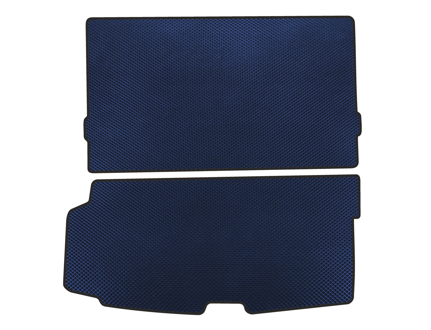 Trunk Mat EVA (2020-, Blue) for Volvo XC90 2015- - image 1