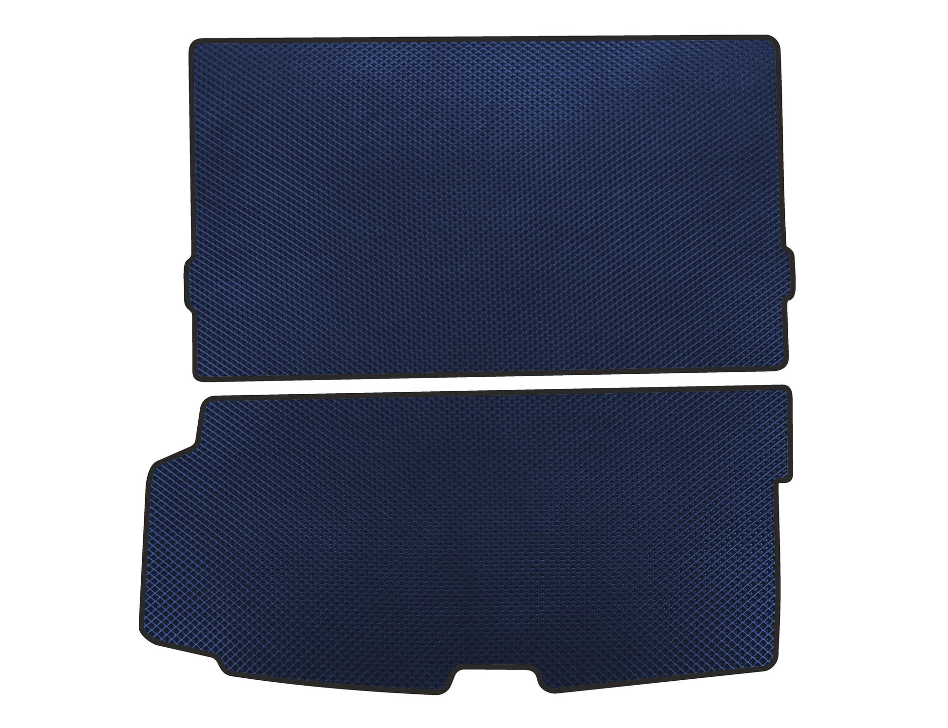 Trunk Mat EVA (2020-, Blue) for Volvo XC90 2015- - image 1