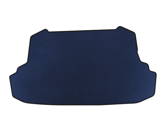 EVA trunk mat (with cutout for gas bottle, SD, Blue) for BYD F3 2013-2015 - image 1