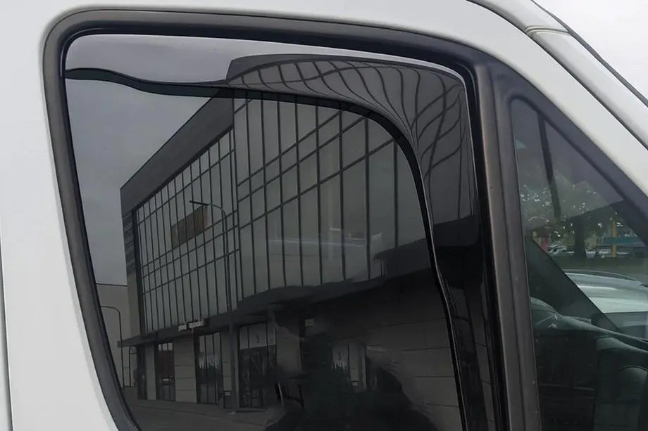 In-Channel Wind Deflectors Niken Luxury (2 pcs) for Volkswagen Crafter 2006-2016 - image 1
