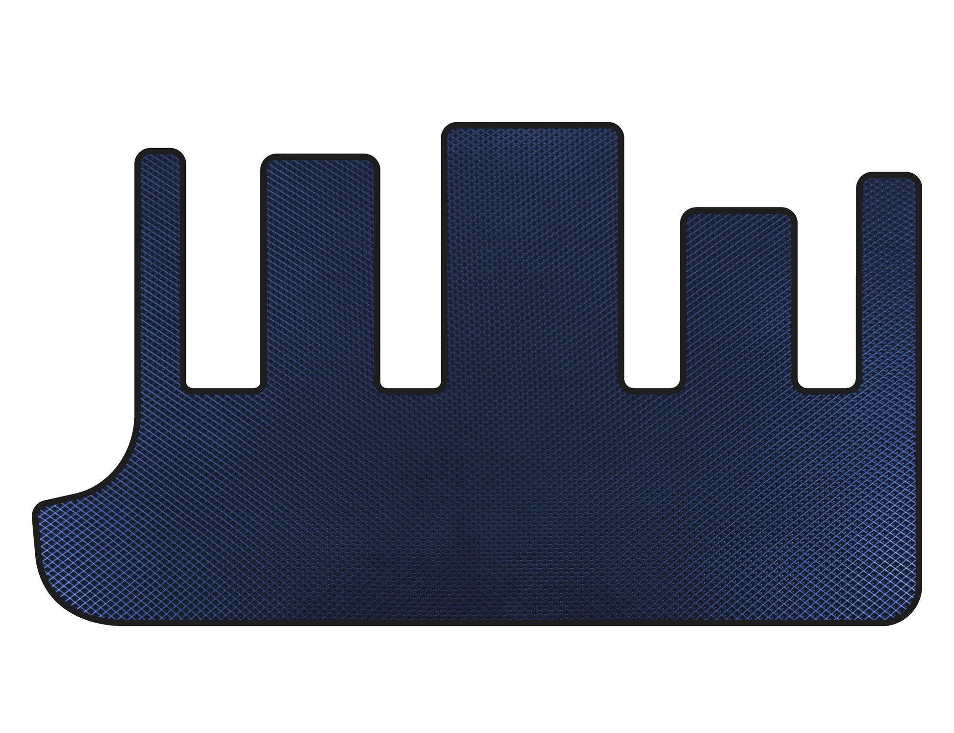 EVA trunk mat (for Grand Voyager, Blue) for Chrysler Voyager 2001-2007 - image 3
