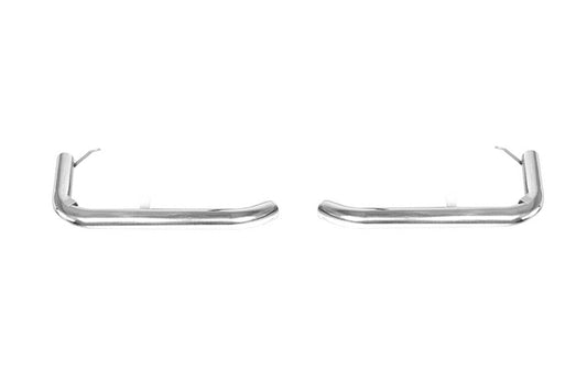 Rear Single Corner Bars (2 pcs, Stainless Steel) for Mitsubishi Pajero Sport 1996-2007 - image 1