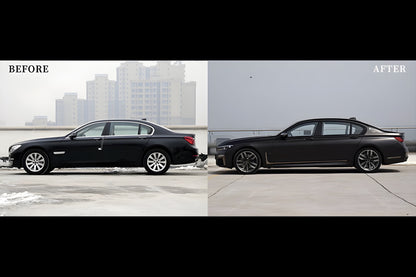 Facelift Kit to G12 M760 (with trunk lid and rear fender replacement) for BMW 7 Series F01/F02 2008-2015 - image 132