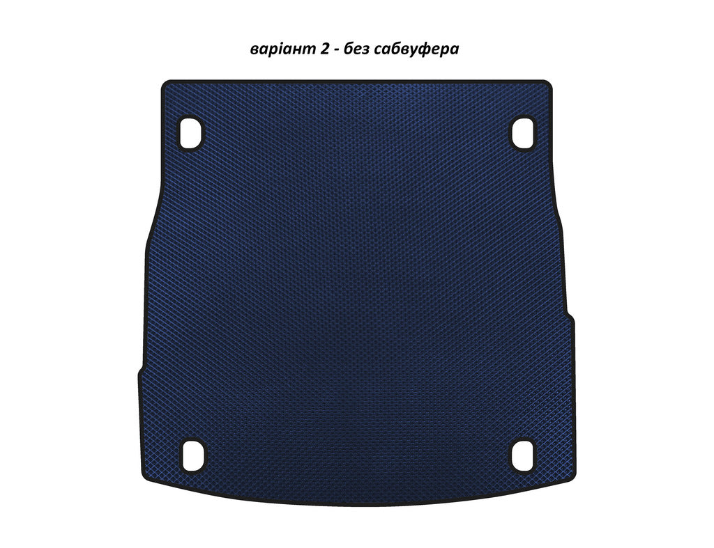 EVA V-2 trunk mat (without subwoofer, Blue) for Alfa Romeo Stelvio - image 1