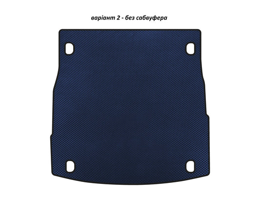 EVA V-2 trunk mat (without subwoofer, Blue) for Alfa Romeo Stelvio - image 1