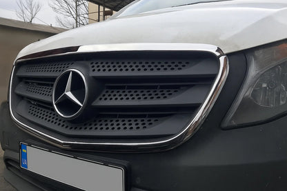 Grille Surround Trim (2 pcs, Stainless Steel) for Mercedes Vito/V-class W447 2014- - image 4