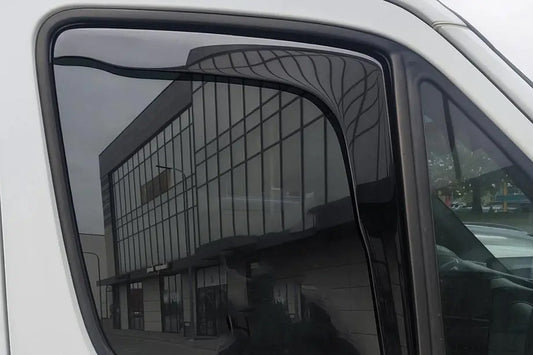 In-Channel Wind Deflectors Niken Luxury (2 pcs) for Volkswagen Crafter 2006-2016 - image 1