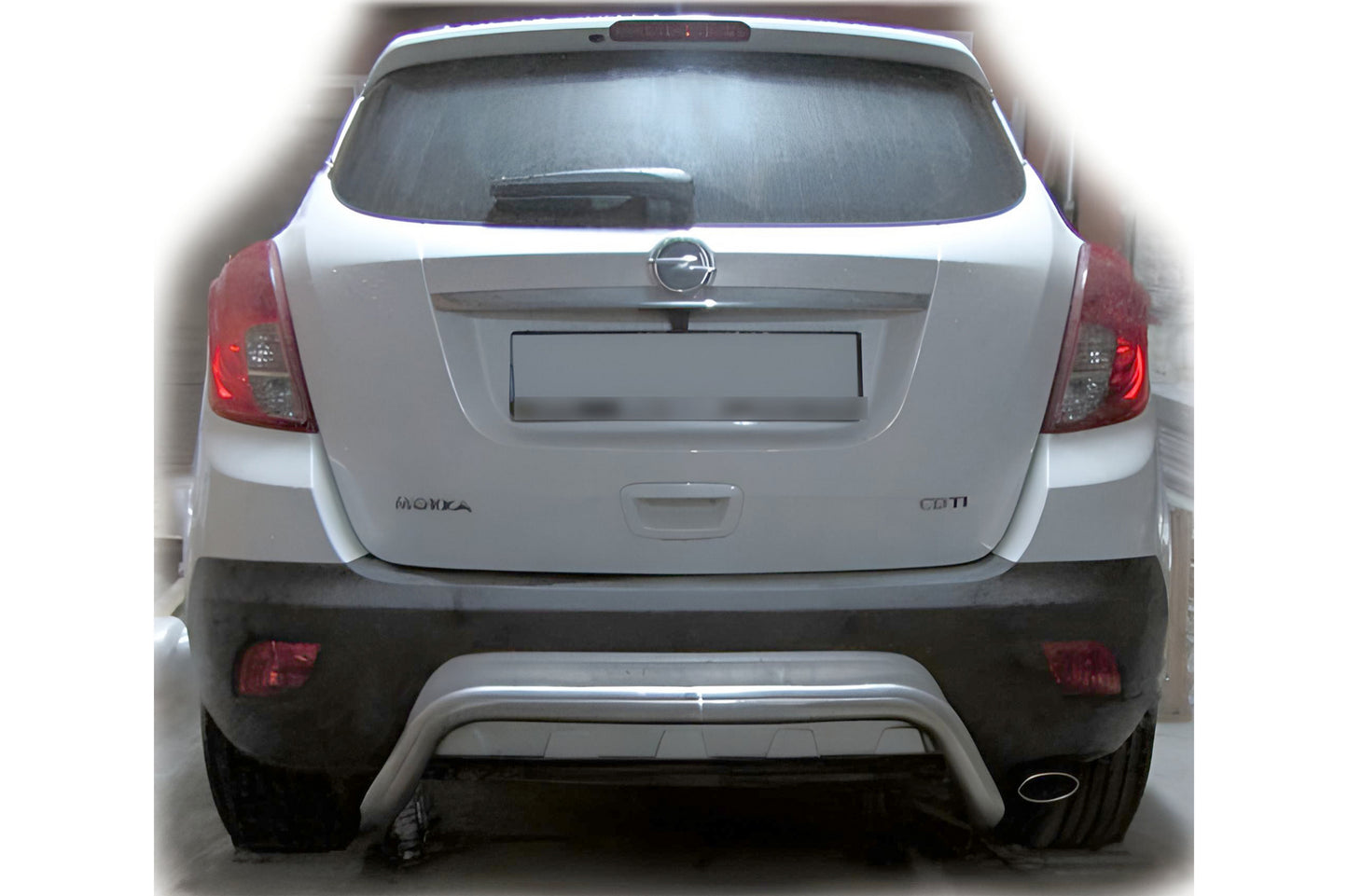 Rear Bar AK007-2 (Stainless Steel) for Opel Antara 2006-2017 - image 1