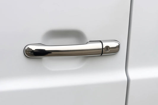 Door Handle Covers (2 pcs, Stainless Steel) for Mercedes Atego 1998-2004 - image 1