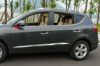 Door Moldings Libao (4 pcs, plastic) for Geely Emgrand X7 2011- - image 1