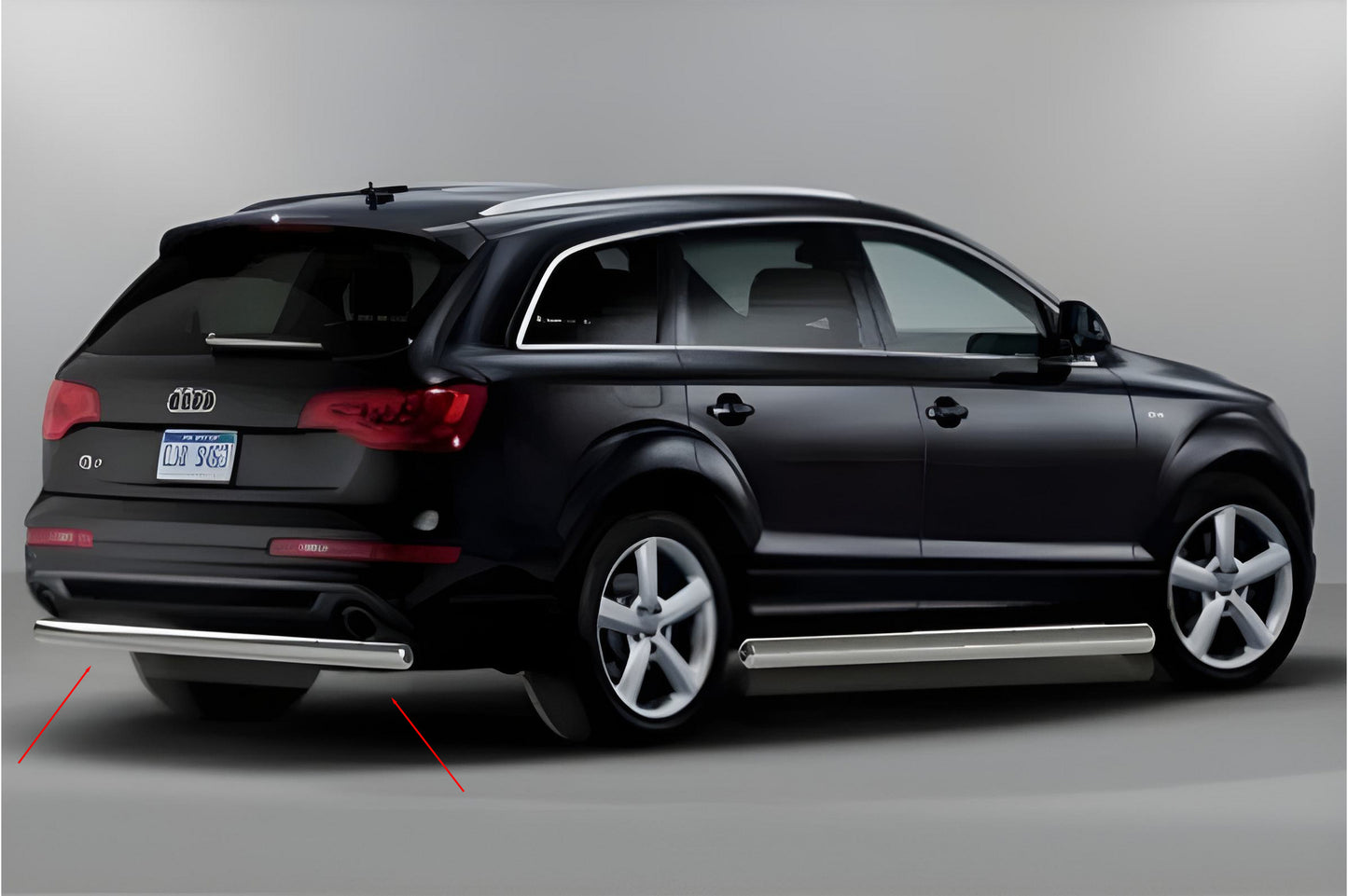 Rear Guard AK002 (Stainless Steel) for Audi Q7 2005-2015 - image 1