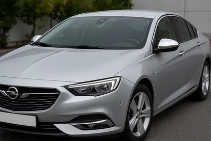 Mirror Covers (2 pcs, Stainless Steel) for Opel Insignia 2017-2022 - image 1