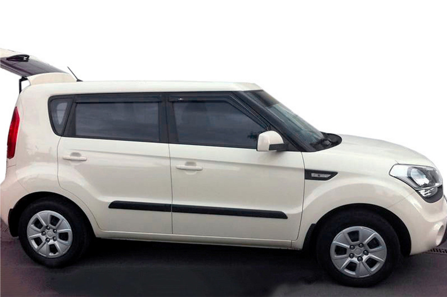 Window Deflectors (4 pcs, HIC) for Kia Soul I 2008-2013 - image 7