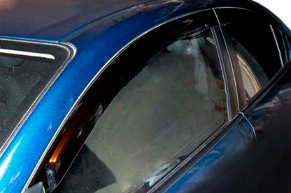 Window Deflectors (4 pcs, HIC) for Mazda 323 1977-2003 - image 1