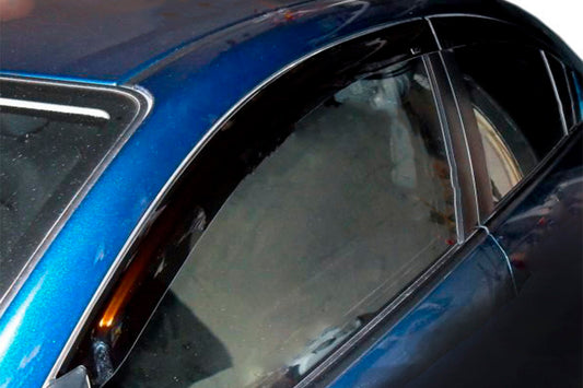 Window Deflectors (4 pcs, HIC) for Mazda 323 1977-2003 - image 1