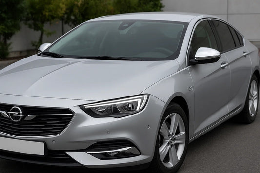 Mirror Covers (2 pcs, Stainless Steel) for Opel Insignia 2017-2022 - image 1