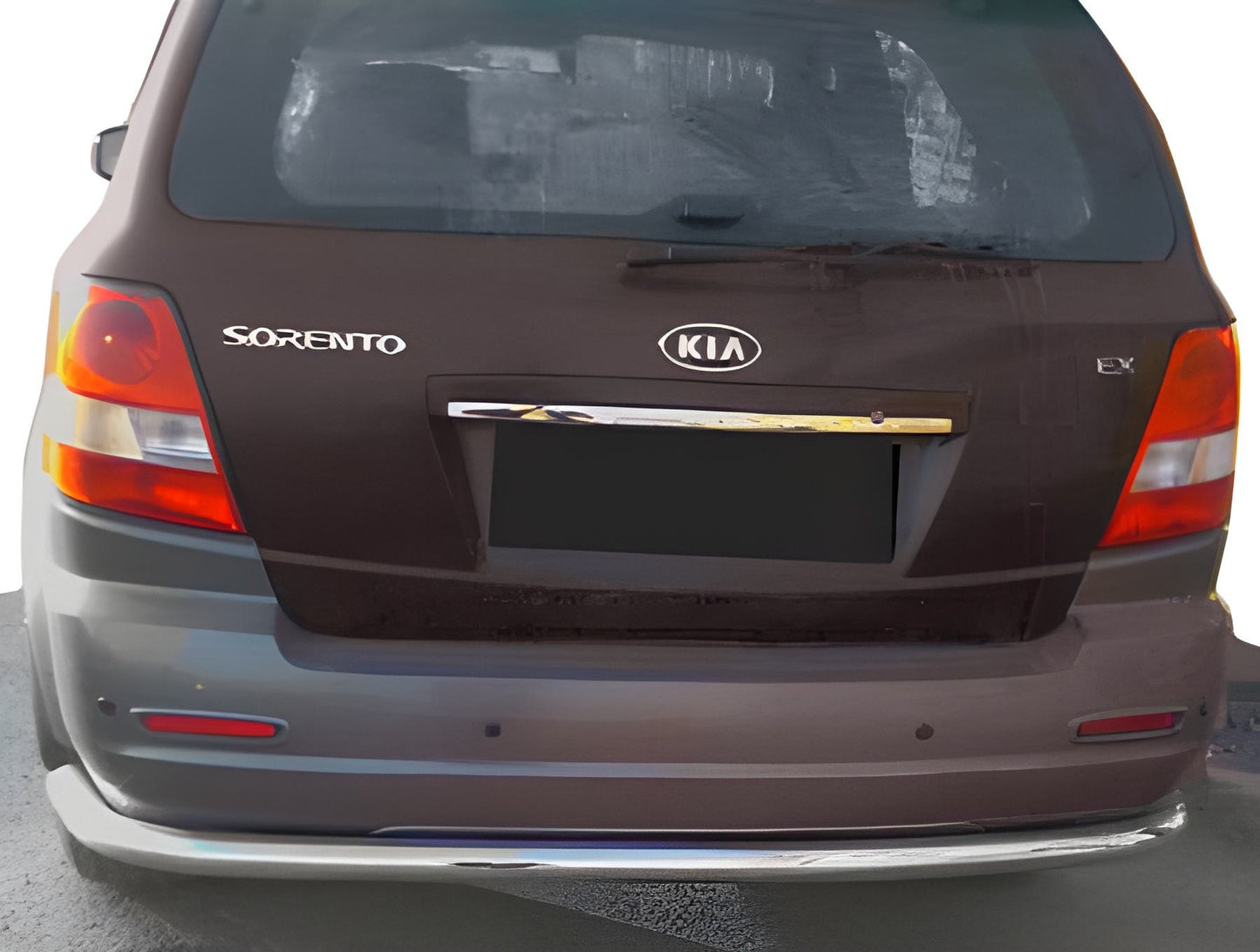 Rear Bar AK005 (Stainless Steel) for Kia Sorento I BL 2002-2009 - image 1