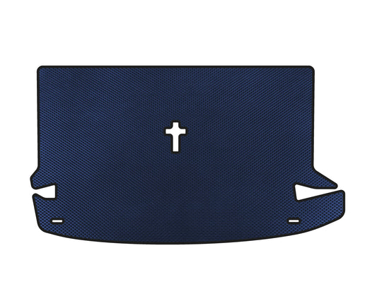 Carpet in the EVA trunk (7-seater, Blue) for Dacia Lodgy 2012-2022 - image 1