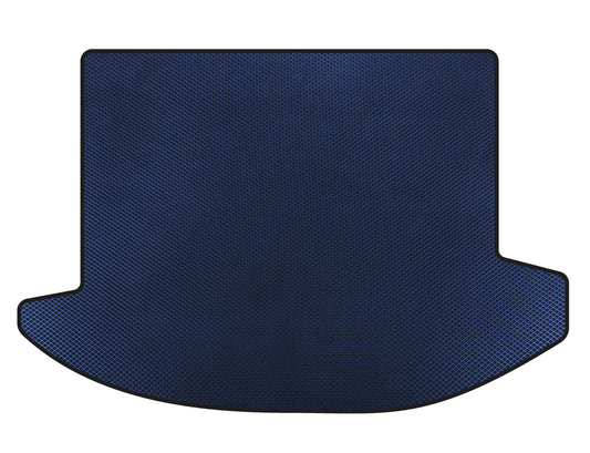 EVA Trunk Mat (2006-2012, 2 Rows, 7-Seater, Blue) for Kia Carens 1999-2012 - image 1
