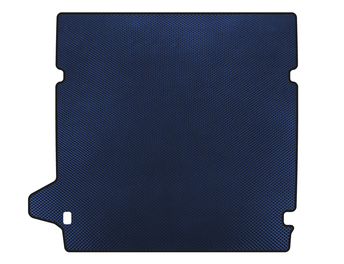 EVA trunk mat (up to 2nd row, Blue) for Nissan Pathfinder R51 2005-2014 - image 1