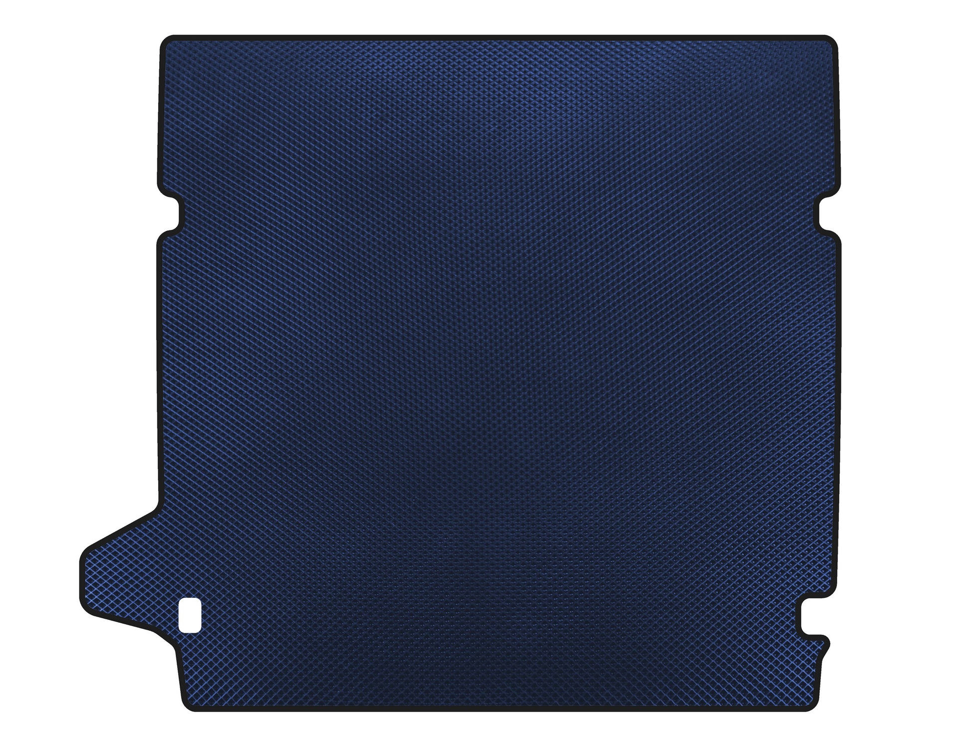 EVA trunk mat (up to 2nd row, Blue) for Nissan Pathfinder R51 2005-2014 - image 1