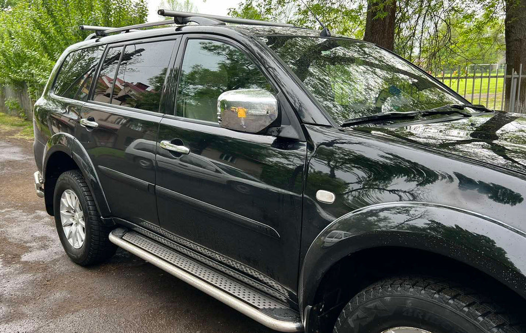 Side Steps Maydos V2 (2 pcs, Aluminum & Stainless Steel) for Mitsubishi Pajero Sport 2008-2015 - image 4