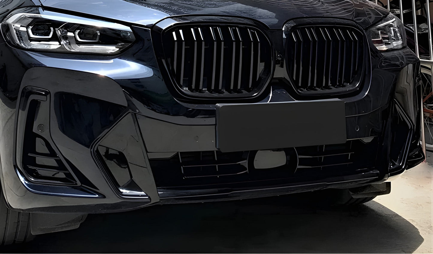 M-Look Kidney Grilles (for G08i, gloss black) for BMW X3 G01 2018- - image 4