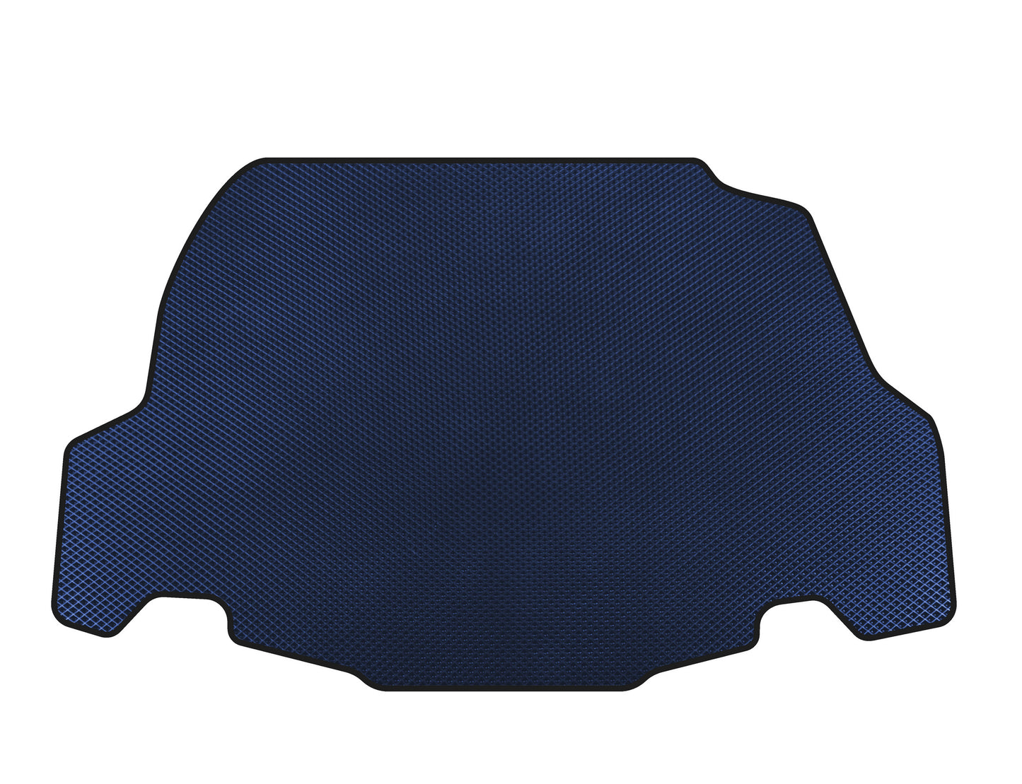 EVA Trunk Mat (2009-2014, GT, Convertible, Blue) for Ford Mustang 2005-2014 - image 1