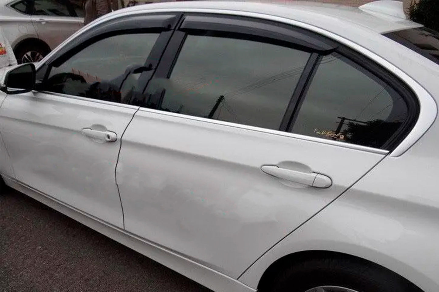 Window Deflectors SD (4 pcs, HIC) for BMW 3 Series F30/F31 2012-2019 - image 1