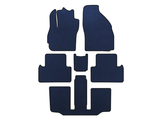 EVA Floor Mats (3 Rows, 7-Seater, Blue) for Mazda 5 2005-2009 - image 1