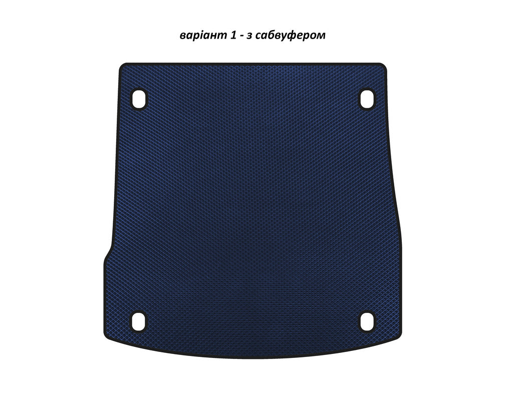 EVA V-1 trunk mat (with subwoofer, Blue) for Alfa Romeo Stelvio - image 1