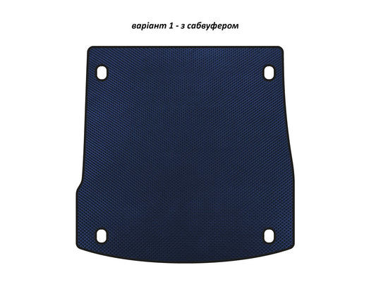 EVA V-1 trunk mat (with subwoofer, Blue) for Alfa Romeo Stelvio - image 1